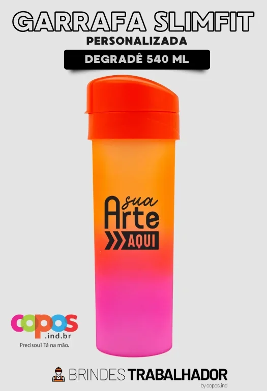 Garrafa SlimFit Garrafa SlimFit