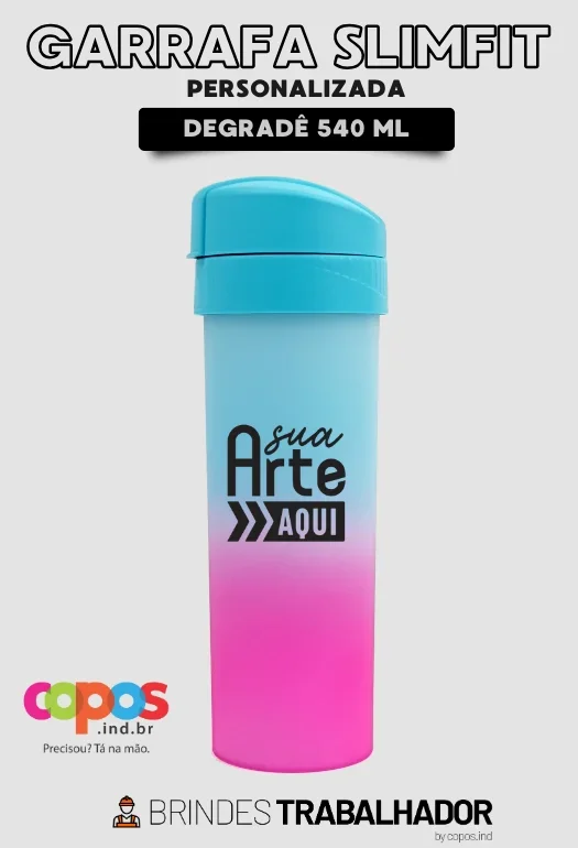 Garrafa SlimFit Garrafa SlimFit