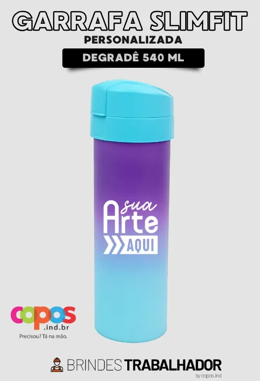 Garrafa SlimFit Garrafa SlimFit